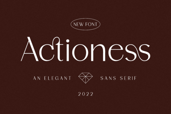 Actioness: A Thoughtful Sans Serif for Editorial Calm