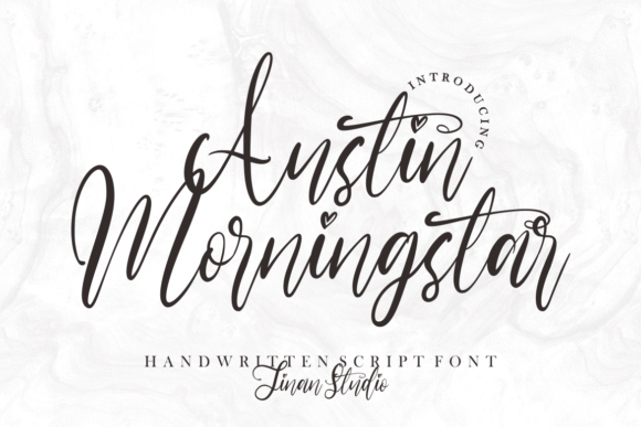Austin Morningstar: A Modern Script Font for Scroll-Stopping Marketing