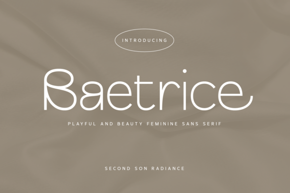 Baetrice: A Luxe Sans Serif Font for Handmade Creators