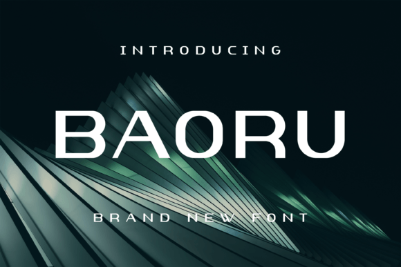 Baoru: A Modern Sans Serif Font