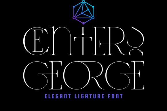 Centers George Font for Stronger Branding