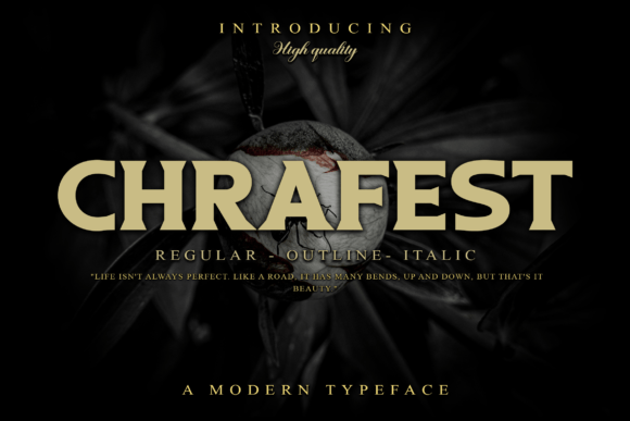 Chrafest: Bold Serif for Creative Projects