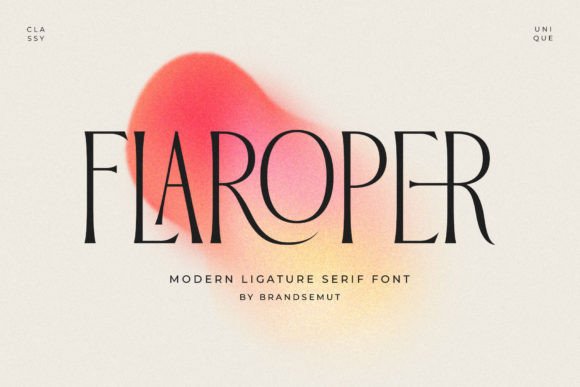 Flaroper: A Modern Serif for Editorial Design