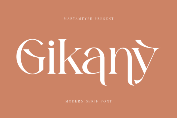 Gikany: A Stylish Serif for Business Branding