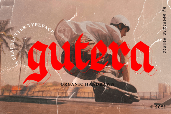 Gutera: A Stylish Blackletter Font