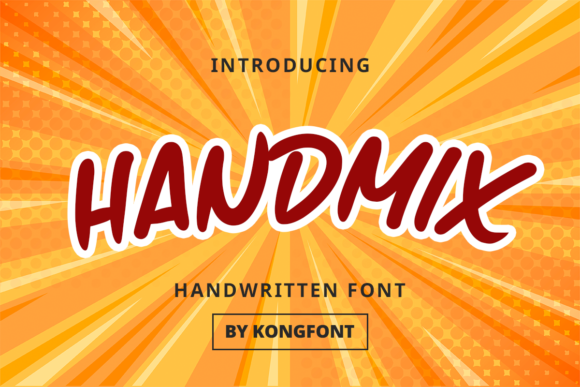Handmix: A Playful Font for Creative Makers