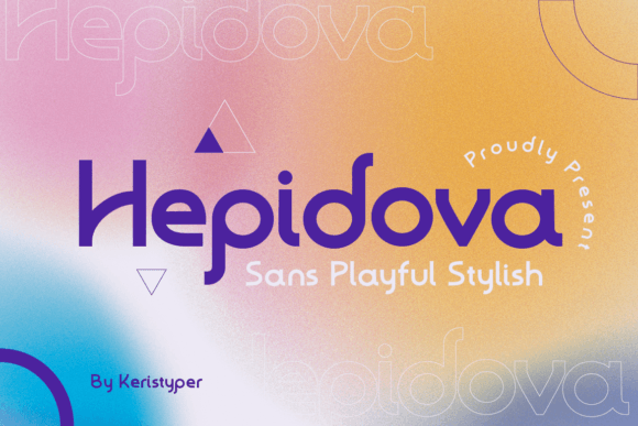 Hepidova: A Playful Sans Serif for Branding