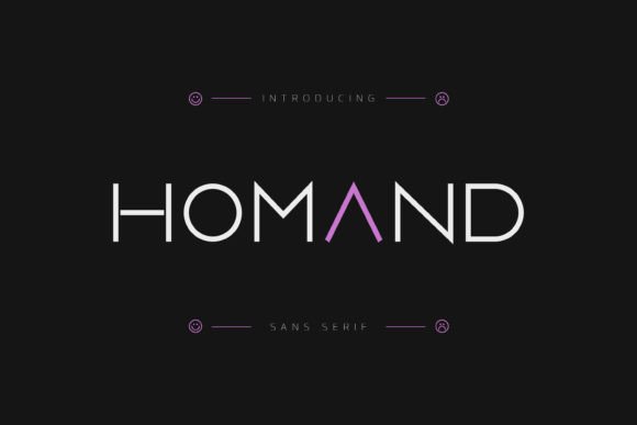 Homand: A Font for Polished Branding
