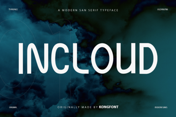 Incloud: A Playful Handwritten Font for Creative Projects