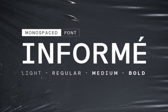 Informe: A Modern Font for Digital Design