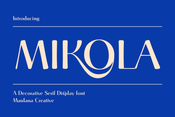 Mikola: A Sophisticated Serif Font