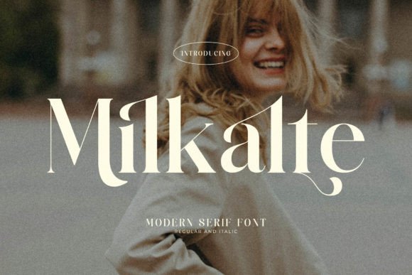 Milkalte: A Serif Font for Elegant Design