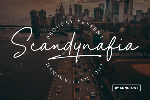 Scandynafia: A Playful Script Font