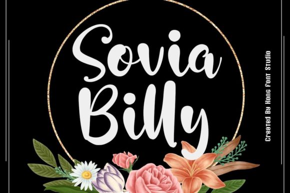 Sovia Billy: A Playful Font for Business
