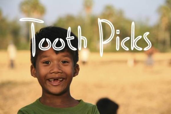 Tooth Picks Font: Playful Typography for Digital Marketing